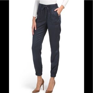 NWT!  C&C California Joggers - Navy Tencel - S